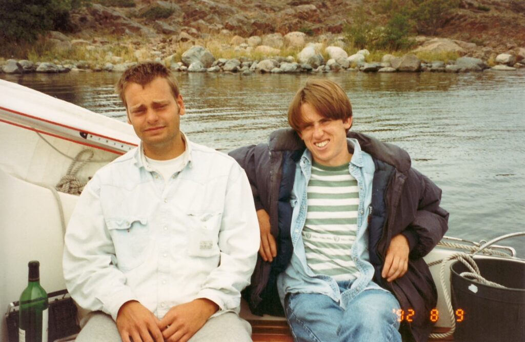 Henrik Rinder och Tom Serenander