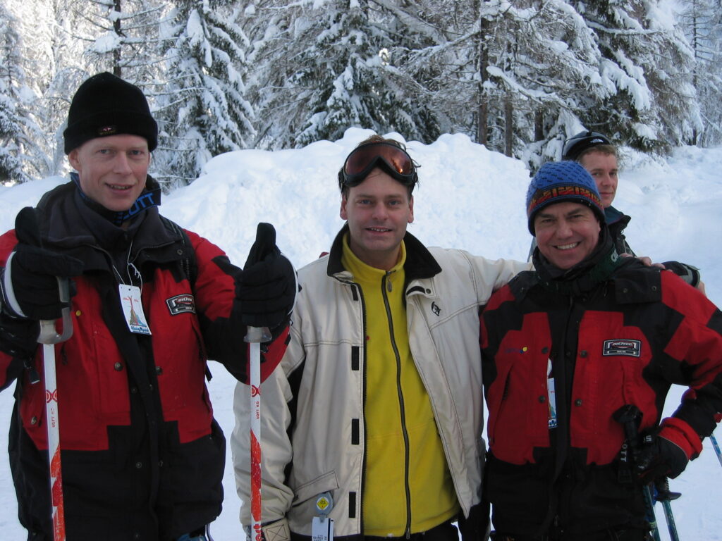 Henrik Rinder i Chamonix