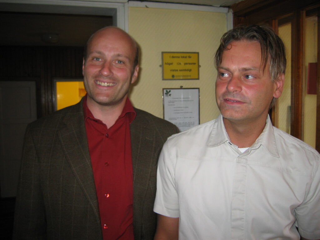 Rolf Edholm och Henrik Rinder