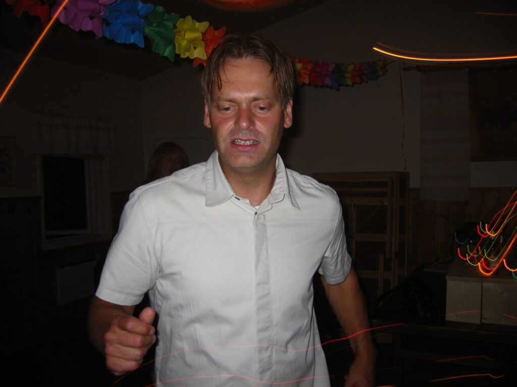 Henrik Rinder på dansgolvet