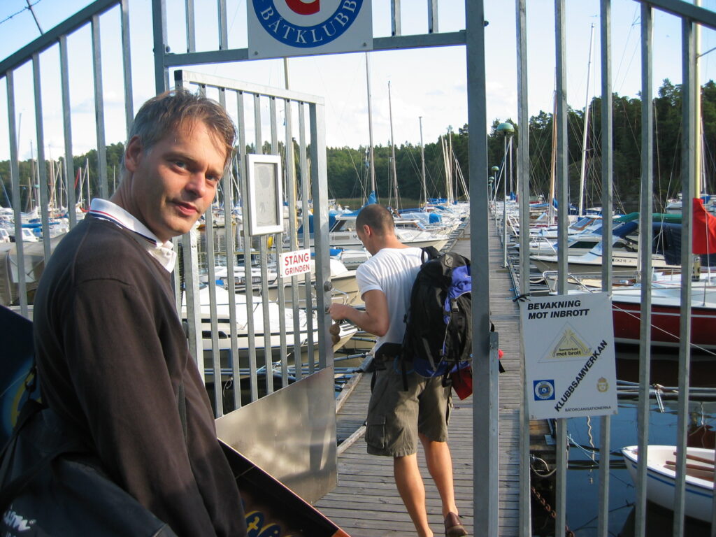 Henrik Rinder på Bosön 2003
