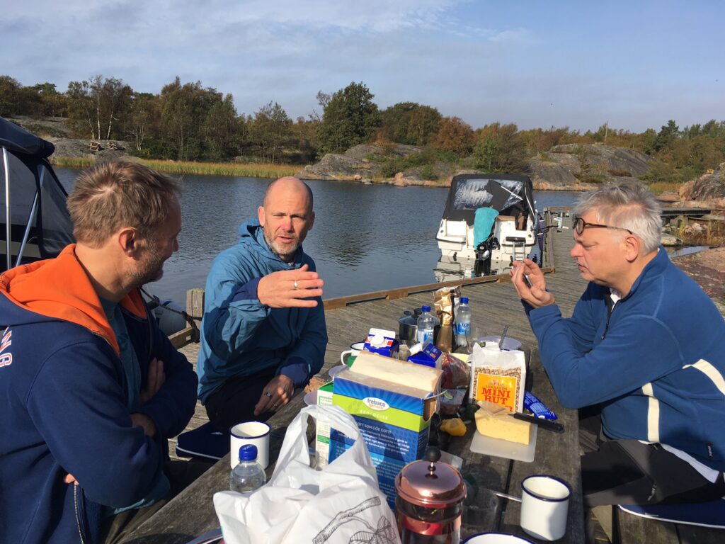Frukost på Björkskär